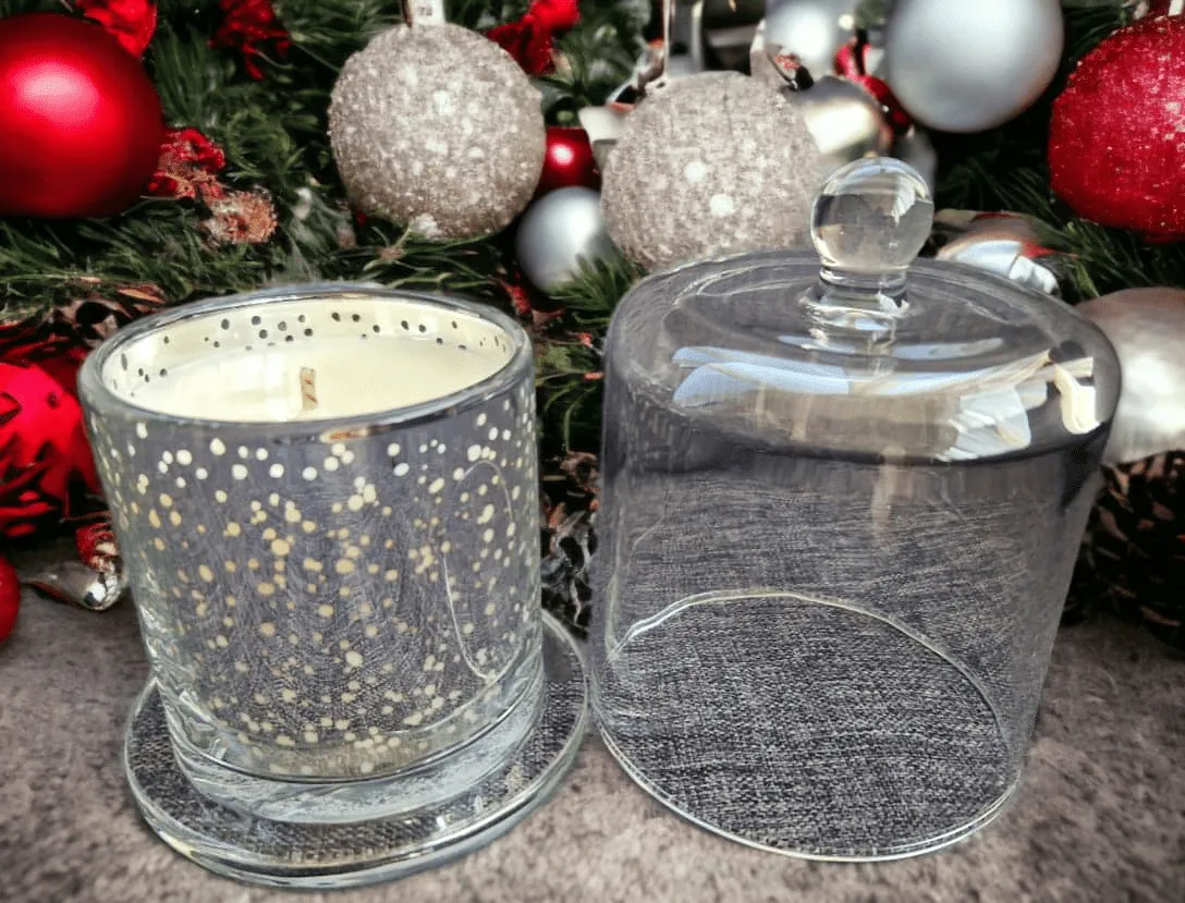 Glass Bell Jar Candles