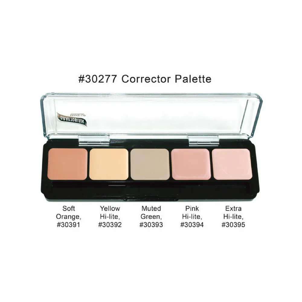 Graftobian HD Glamour Creme Palette Corrector Light