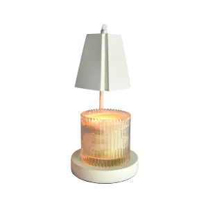 Halo Candle Warmer, Beige_1