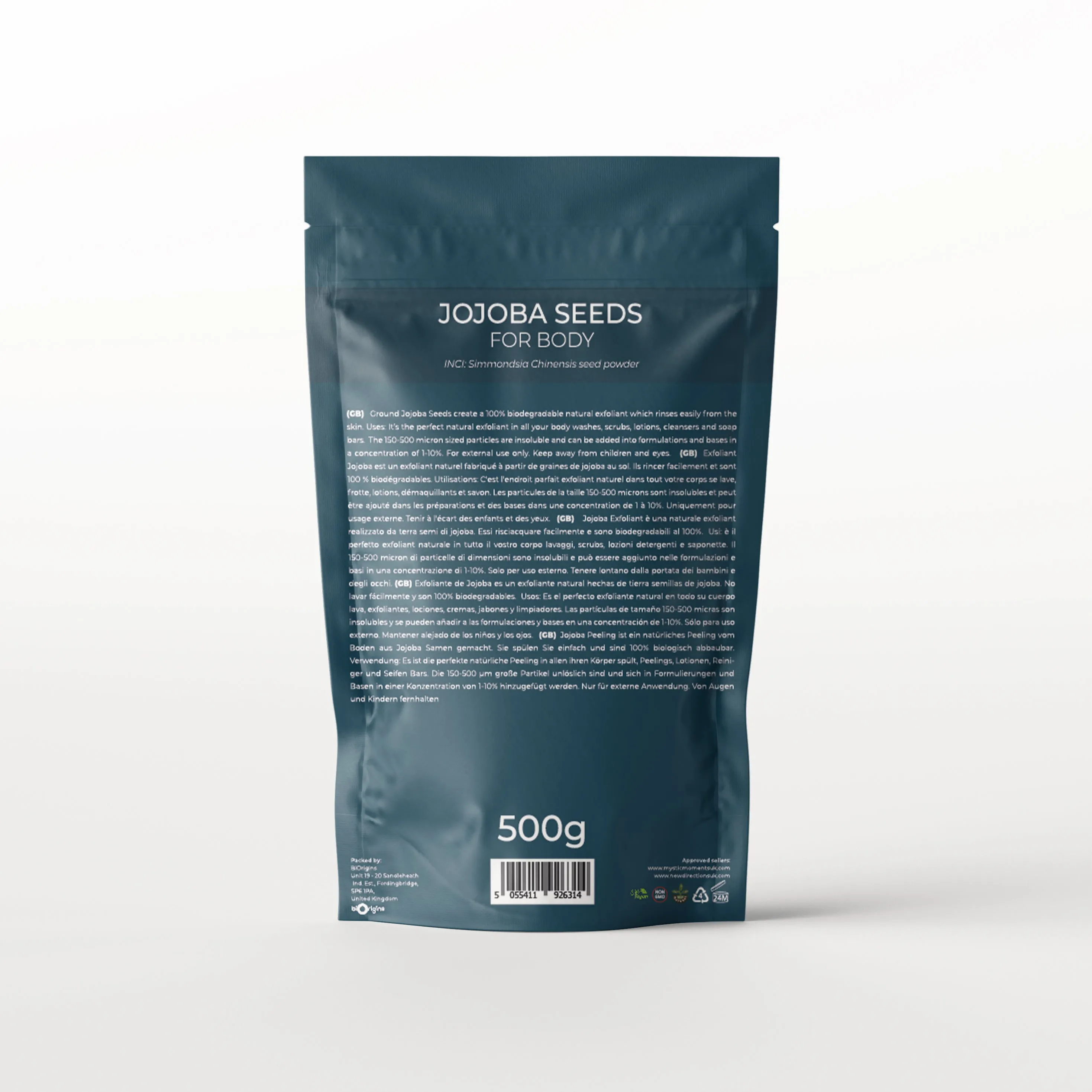 Jojoba Seeds For Body Exfoliant