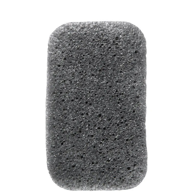 Konjac Sponge Exfoliating Konjac & Loofah Body Sponge Bamboo Charcoal