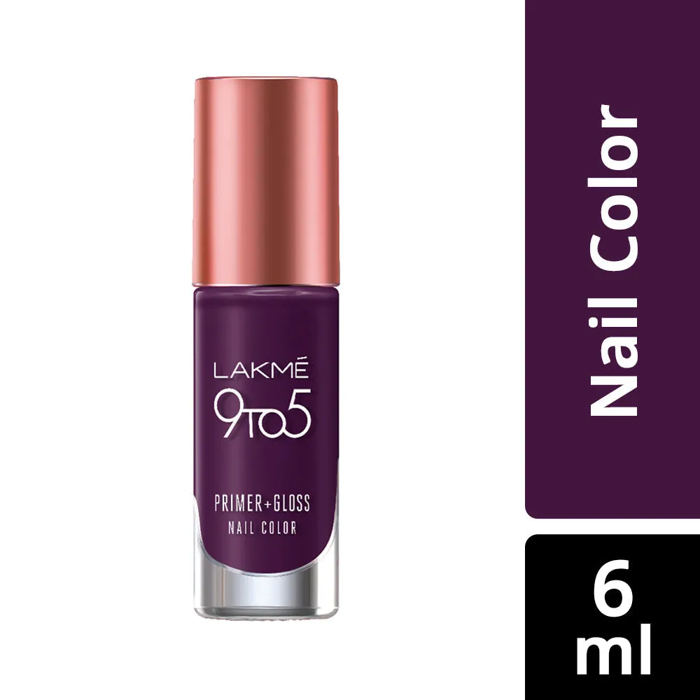 Lakmē 9 to 5 Primer   Gloss Nail Color
