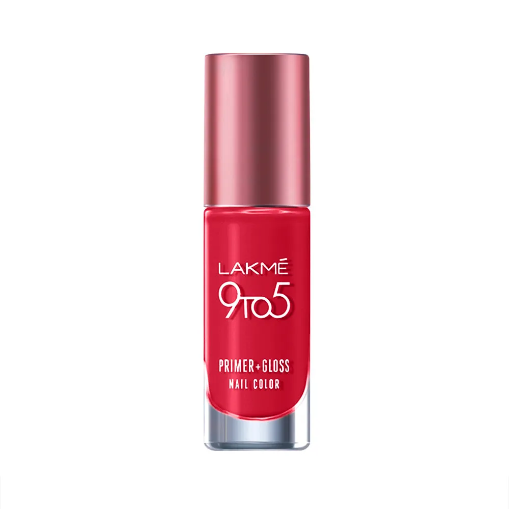 Lakmē 9 to 5 Primer   Gloss Nail Color