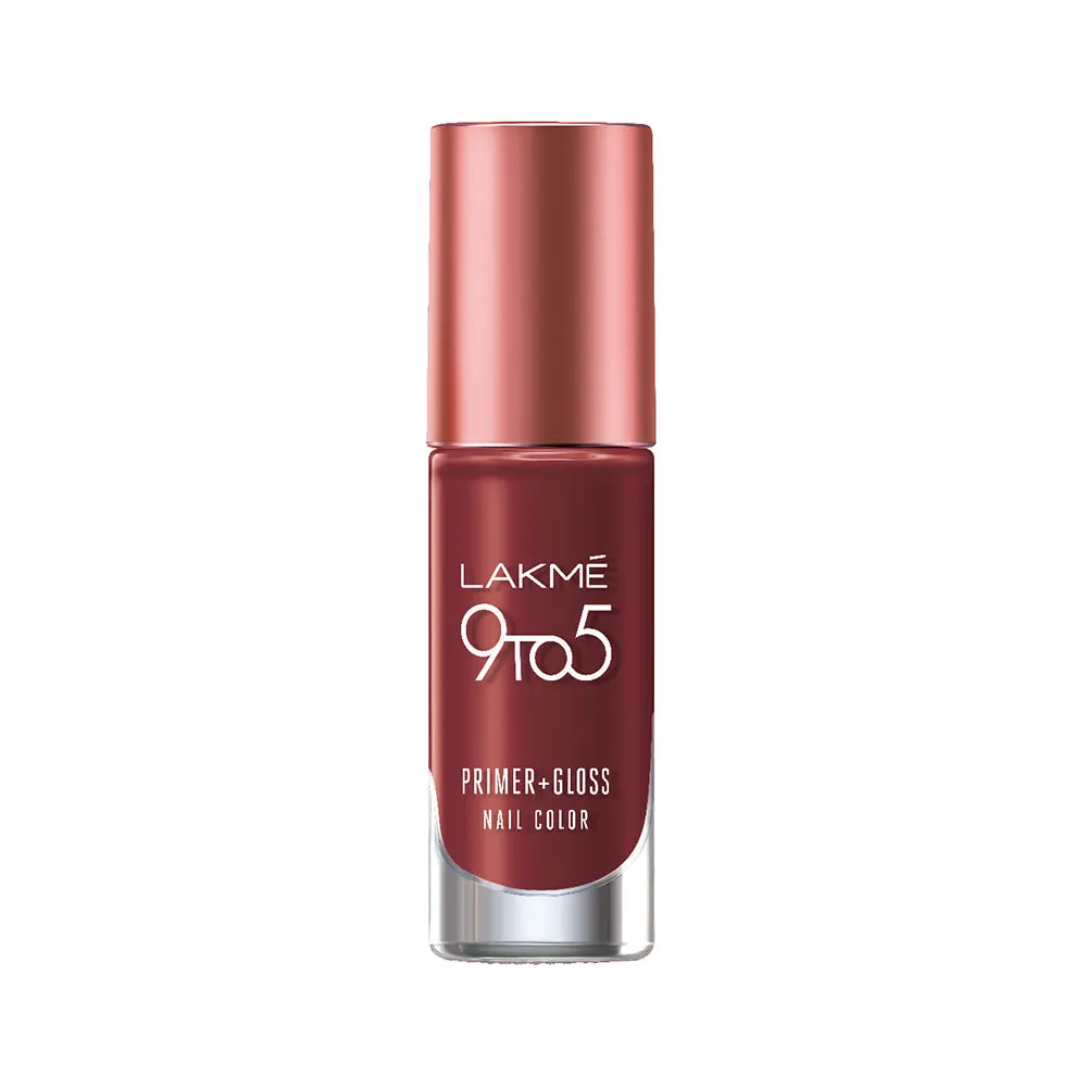 Lakmē 9 to 5 Primer   Gloss Nail Color