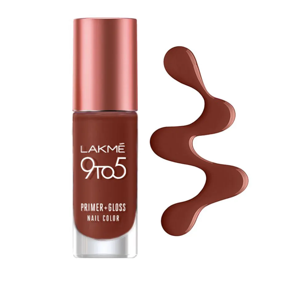 Lakmē 9 to 5 Primer   Gloss Nail Color