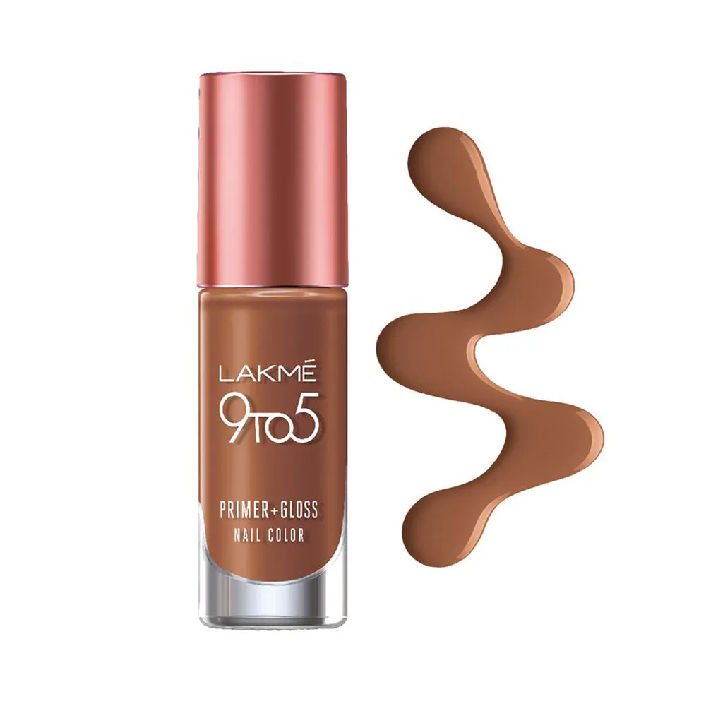 Lakmē 9 to 5 Primer   Gloss Nail Color