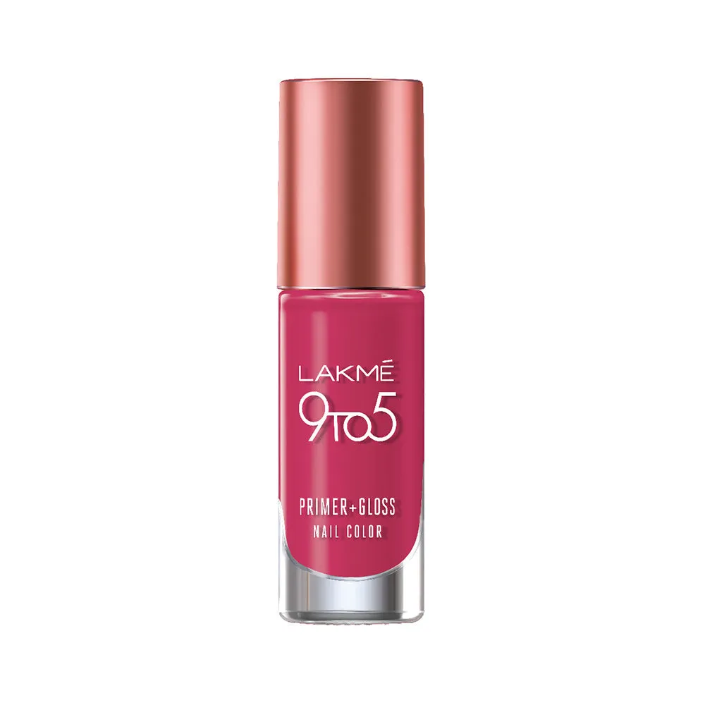 Lakmē 9 to 5 Primer   Gloss Nail Color
