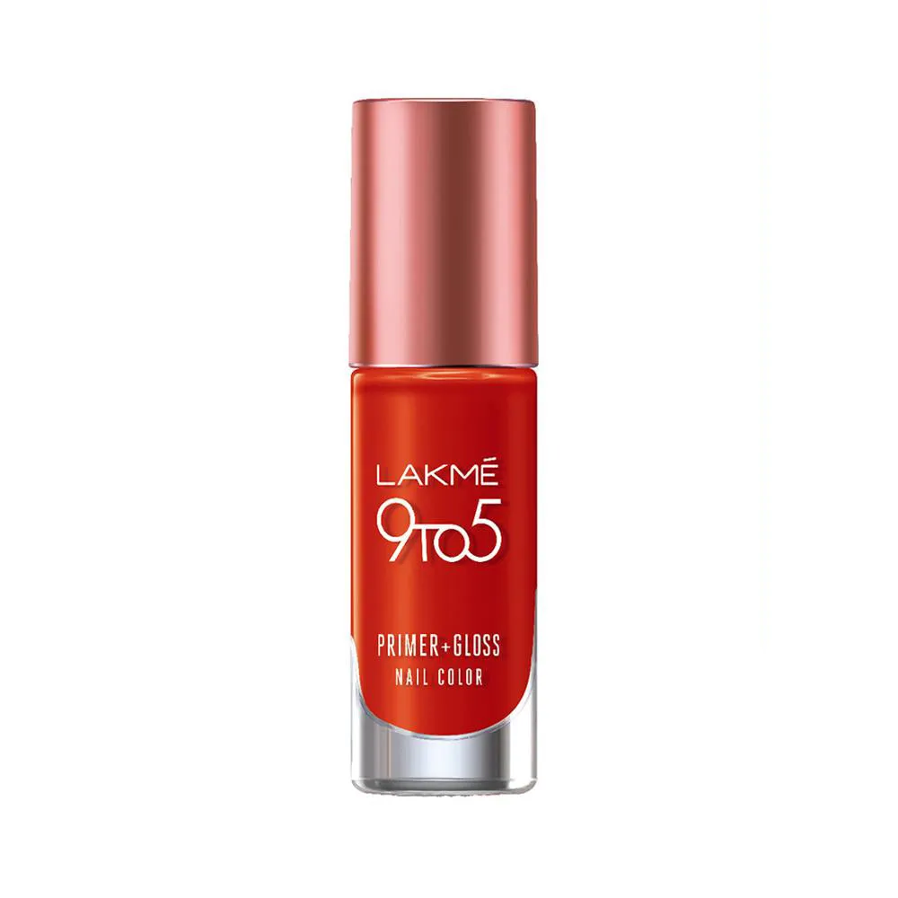 Lakmē 9 to 5 Primer   Gloss Nail Color