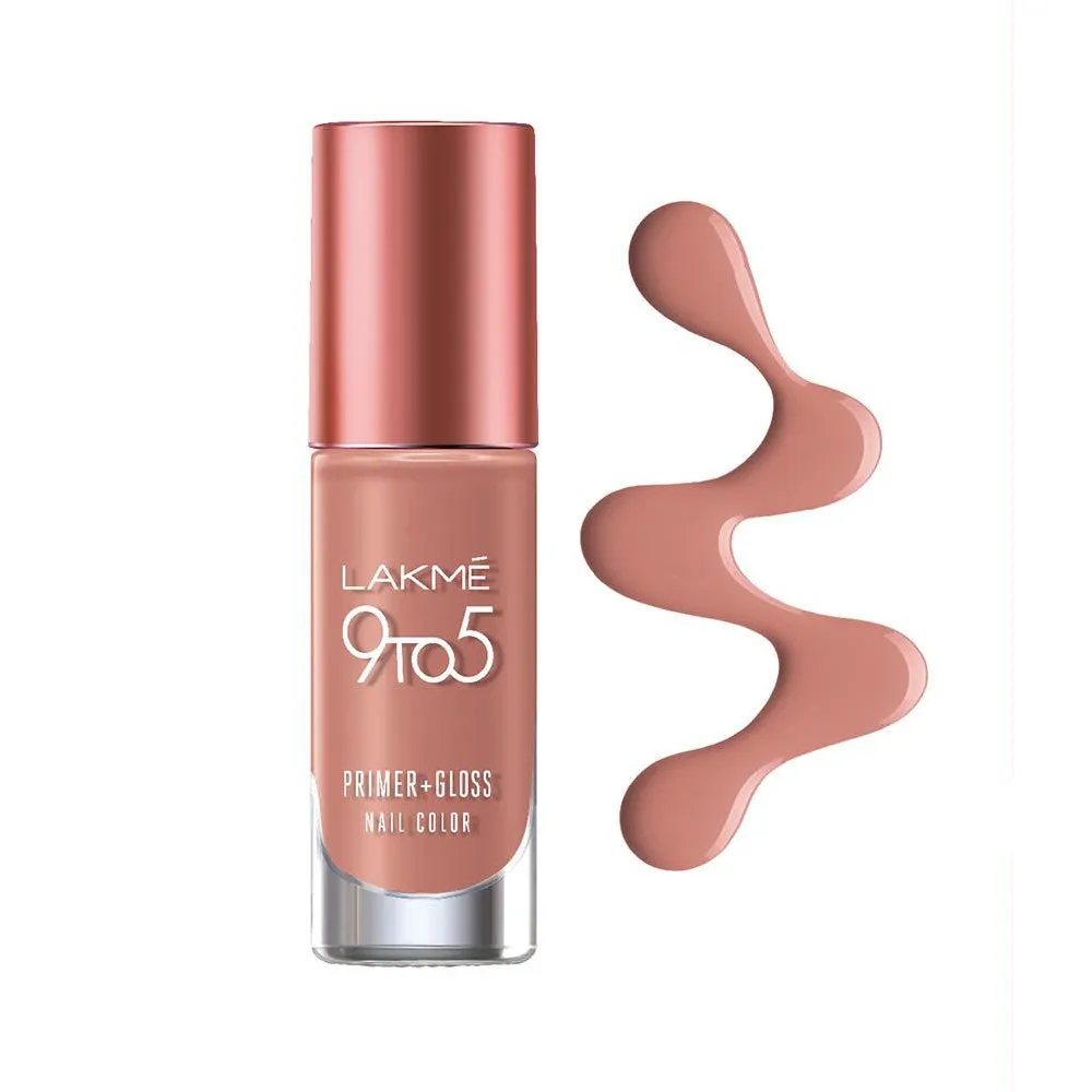 Lakmē 9 to 5 Primer   Gloss Nail Color