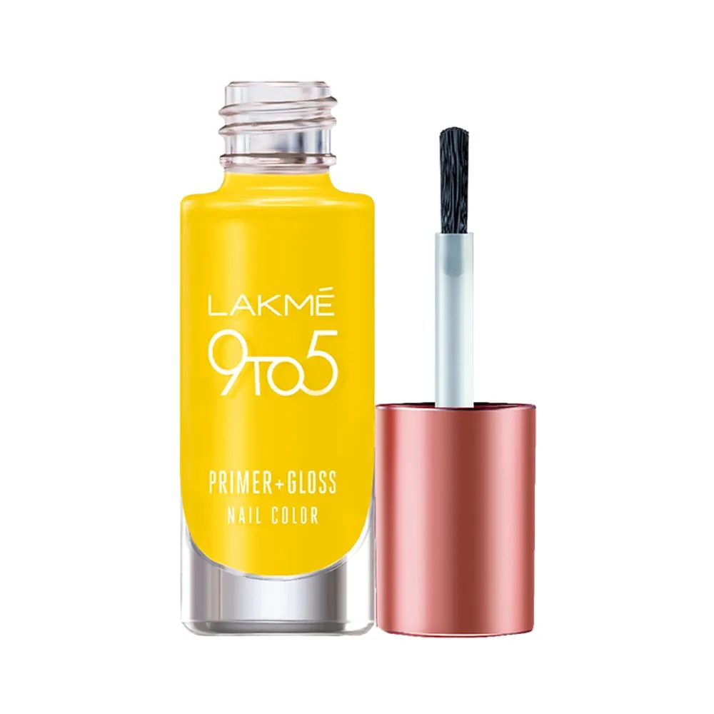 Lakmē 9 to 5 Primer   Gloss Nail Color