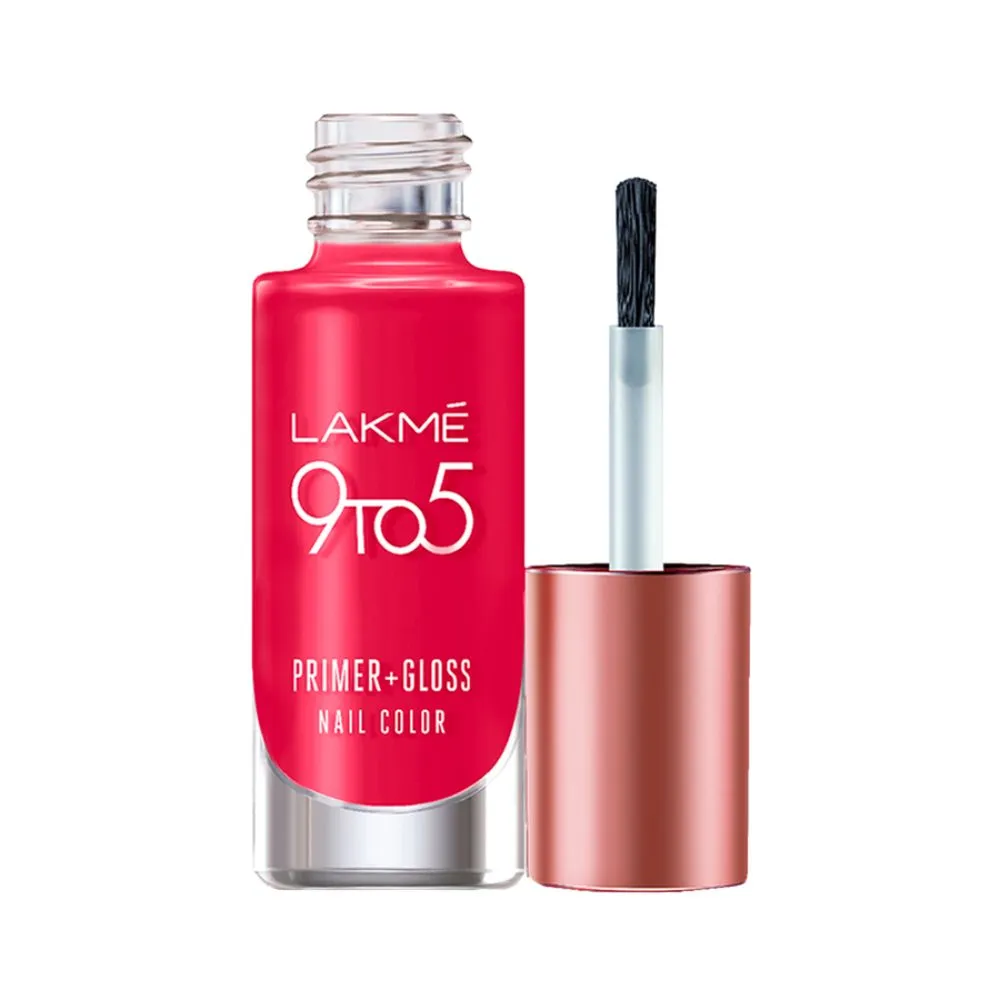 Lakmē 9 to 5 Primer   Gloss Nail Color