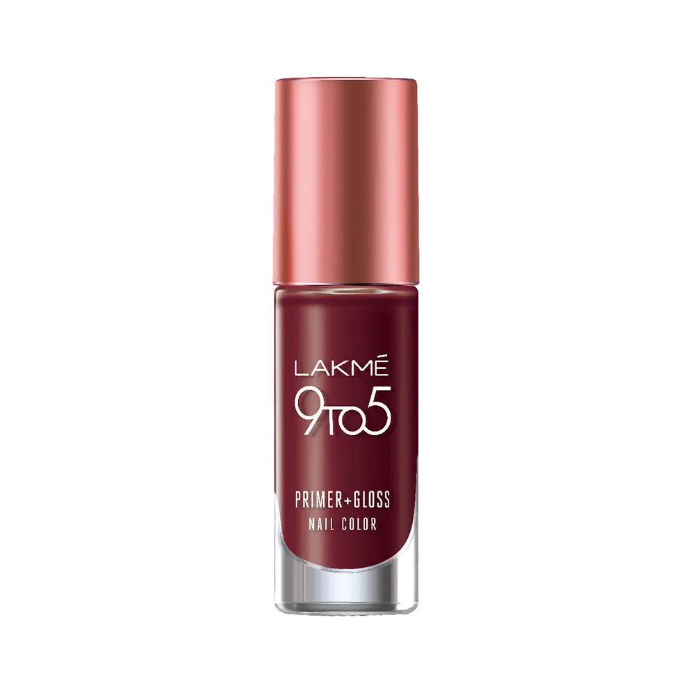 Lakmē 9 to 5 Primer   Gloss Nail Color