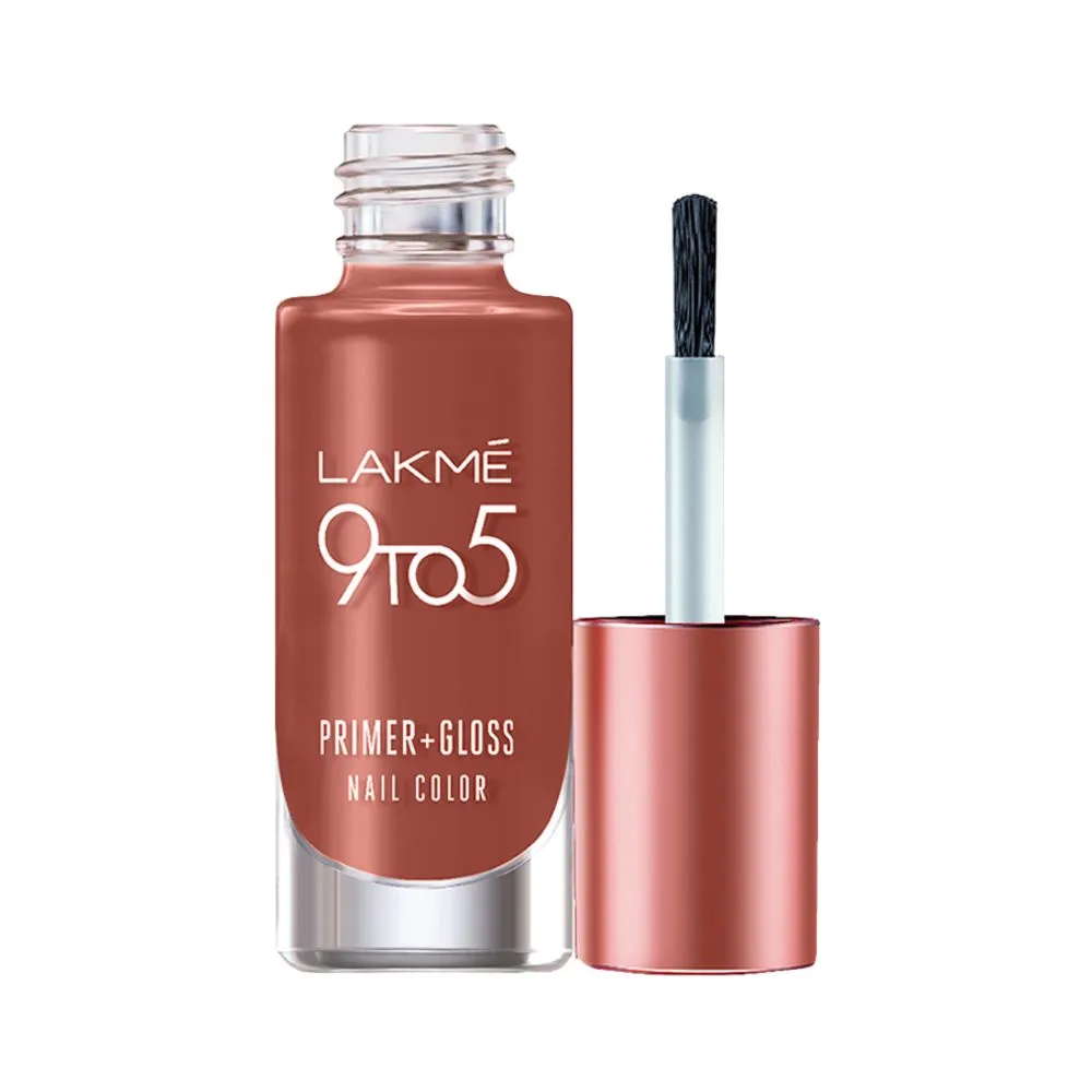 Lakmē 9 to 5 Primer   Gloss Nail Color