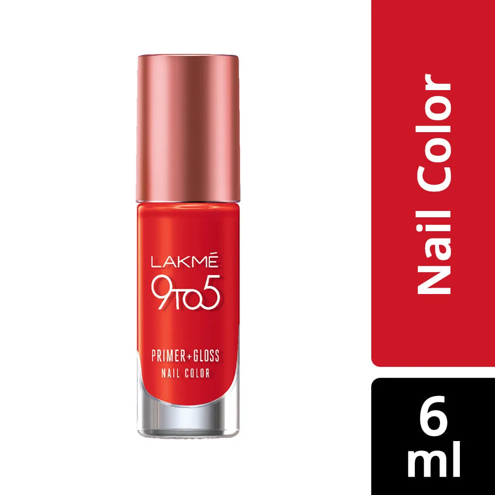 Lakmē 9 to 5 Primer   Gloss Nail Color