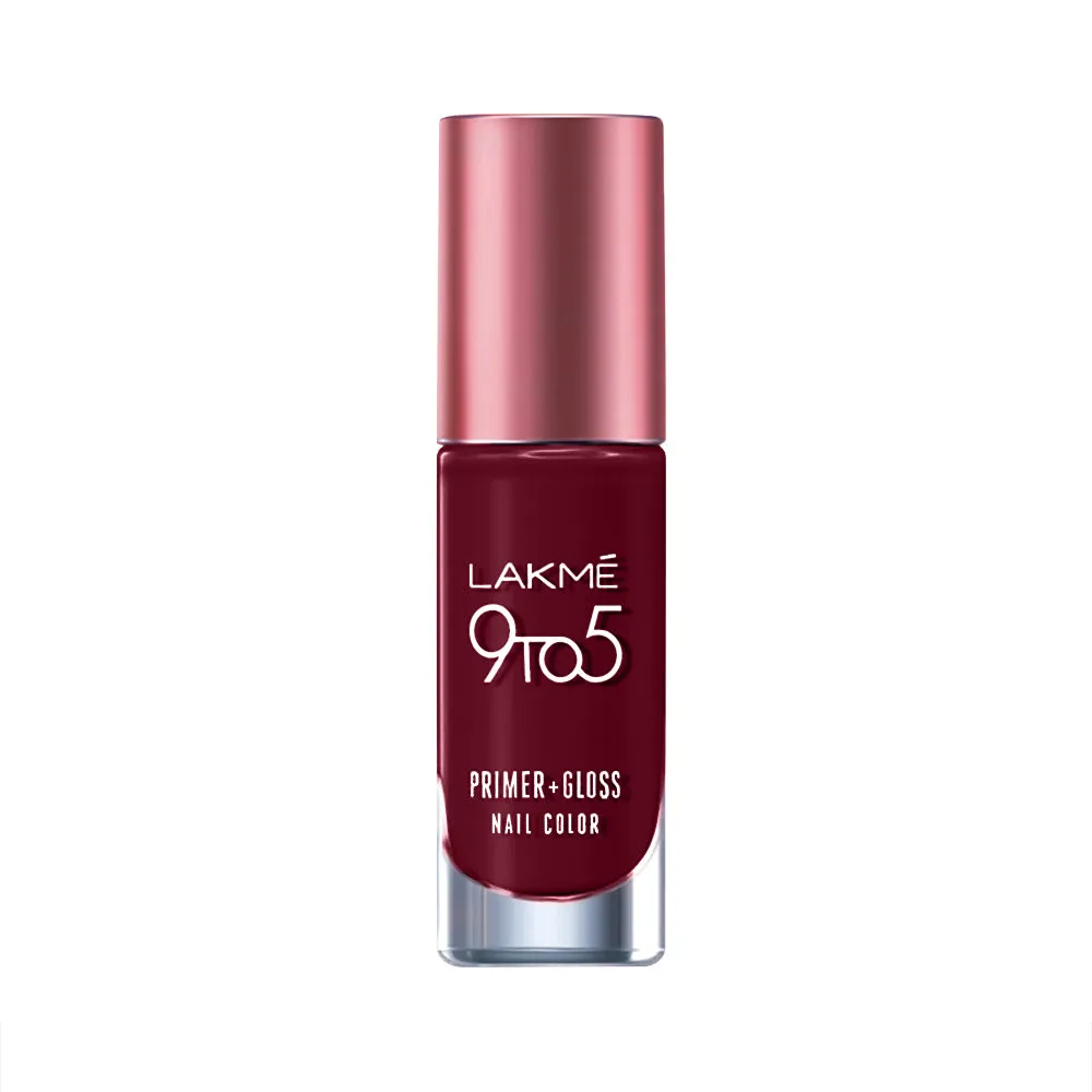 Lakmē 9 to 5 Primer   Gloss Nail Color