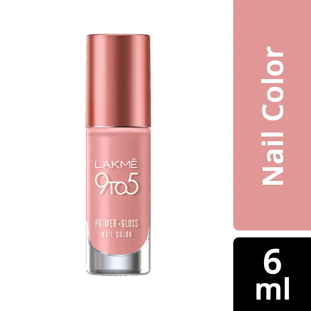 Lakmē 9 to 5 Primer   Gloss Nail Color