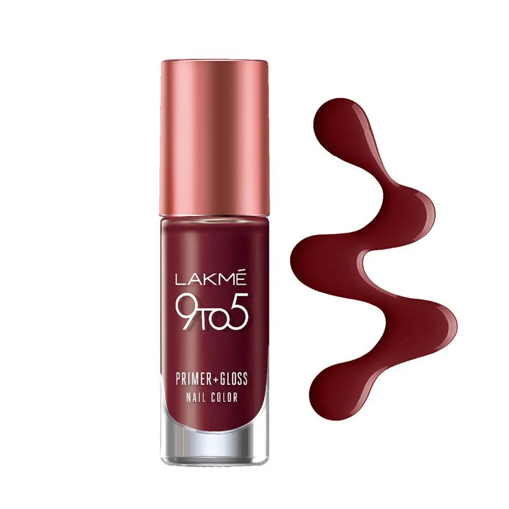 Lakmē 9 to 5 Primer   Gloss Nail Color