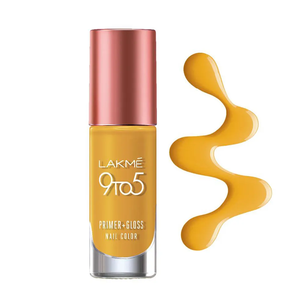 Lakmē 9 to 5 Primer   Gloss Nail Color