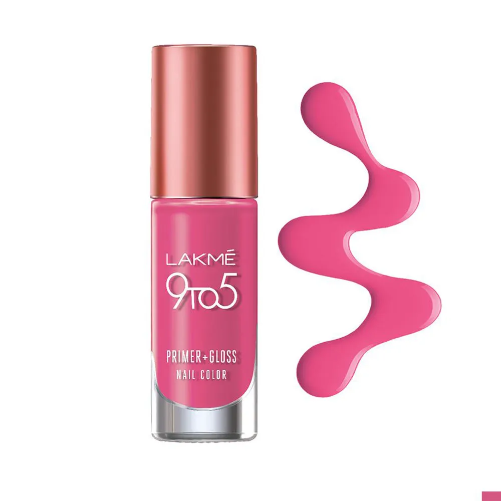 Lakmē 9 to 5 Primer   Gloss Nail Color