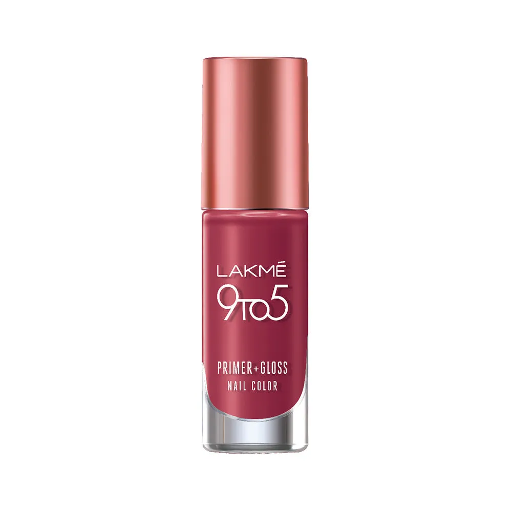 Lakmē 9 to 5 Primer   Gloss Nail Color