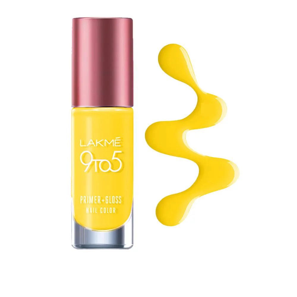 Lakmē 9 to 5 Primer   Gloss Nail Color