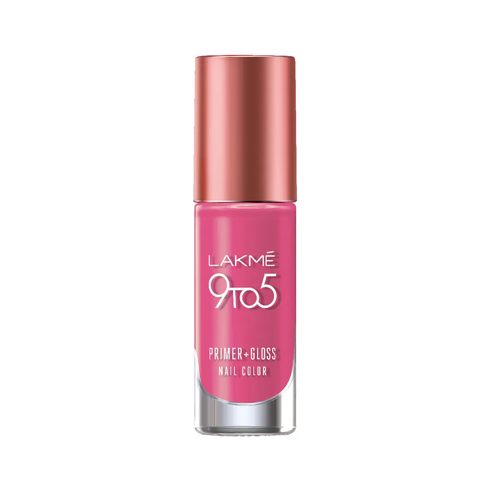Lakmē 9 to 5 Primer   Gloss Nail Color