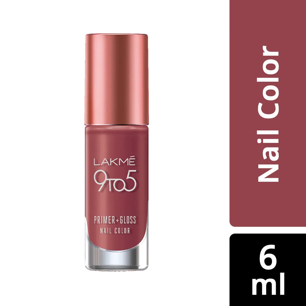 Lakmē 9 to 5 Primer   Gloss Nail Color
