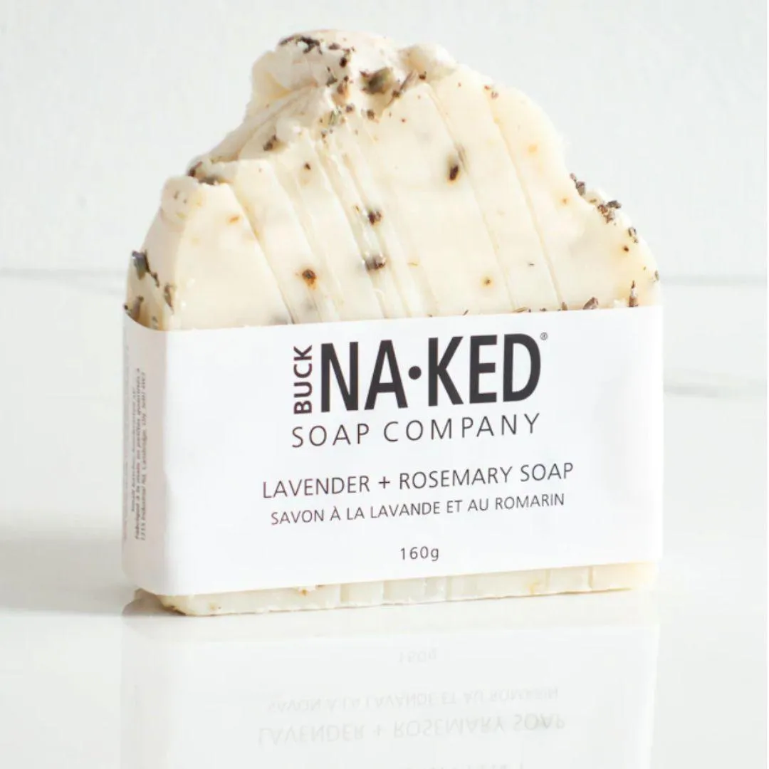 lavender and rosemary soap bar