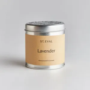 Lavender Scented Candle Tin