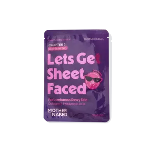 Let's Get Sheet Faced Sheet Mask