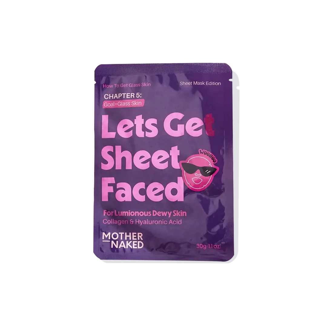 Let's Get Sheet Faced Sheet Mask