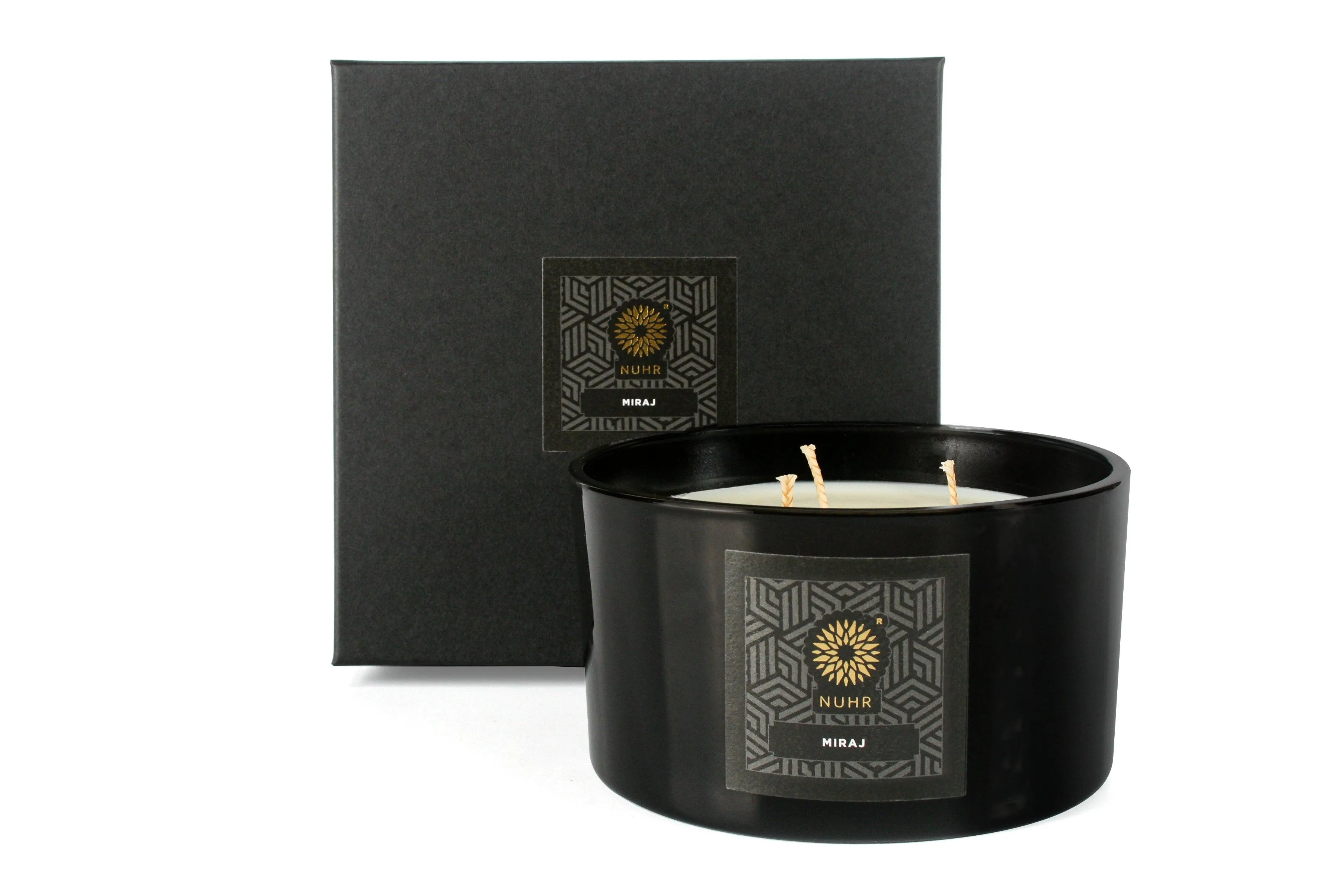 Luxury 3 Wick Candle by NUHR Home - Miraj