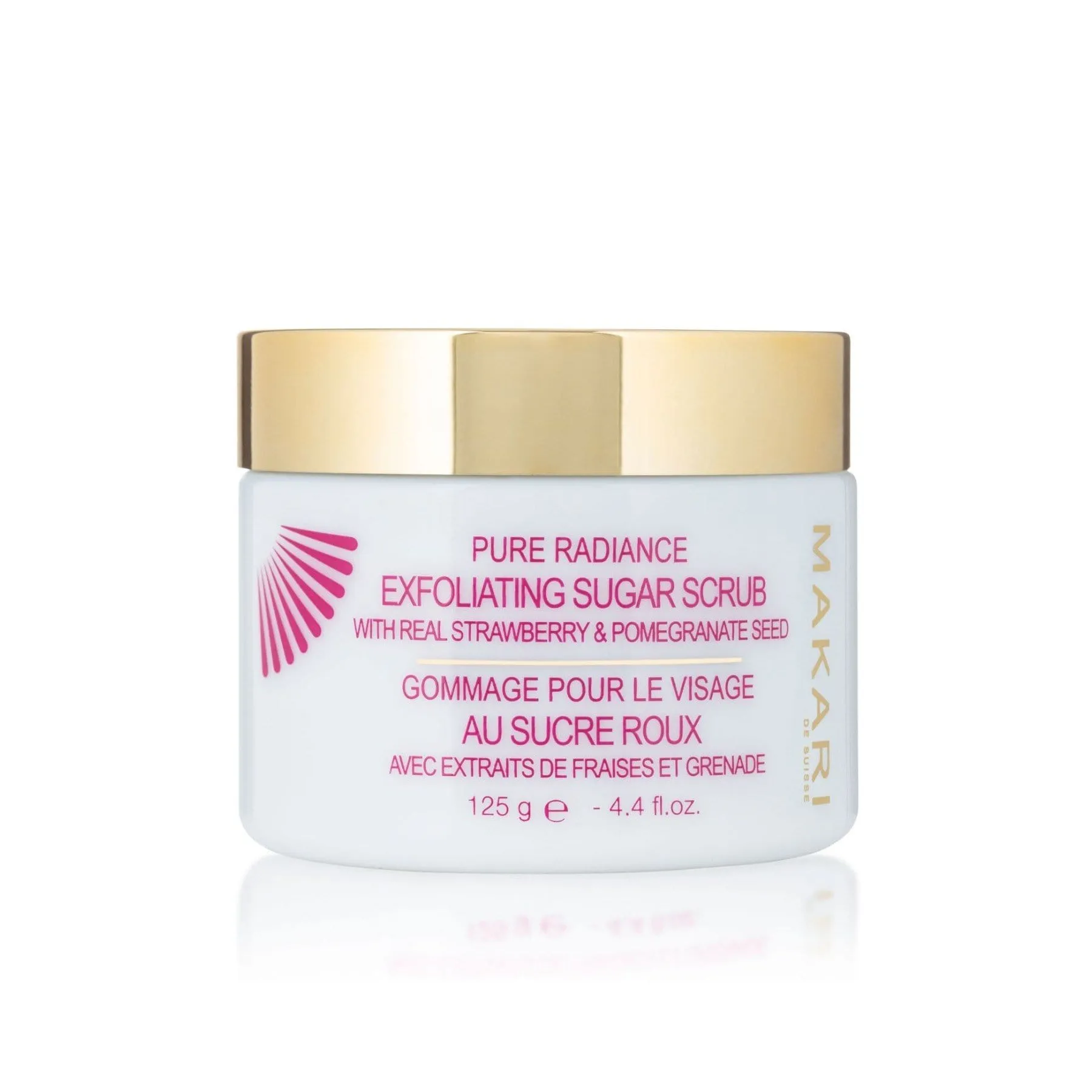 MAKARI PURE RADIANCE EXFOLIATING SUGAR SCRUB 125G