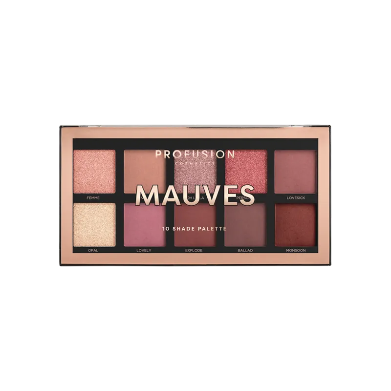 Mauves 10 shade palette