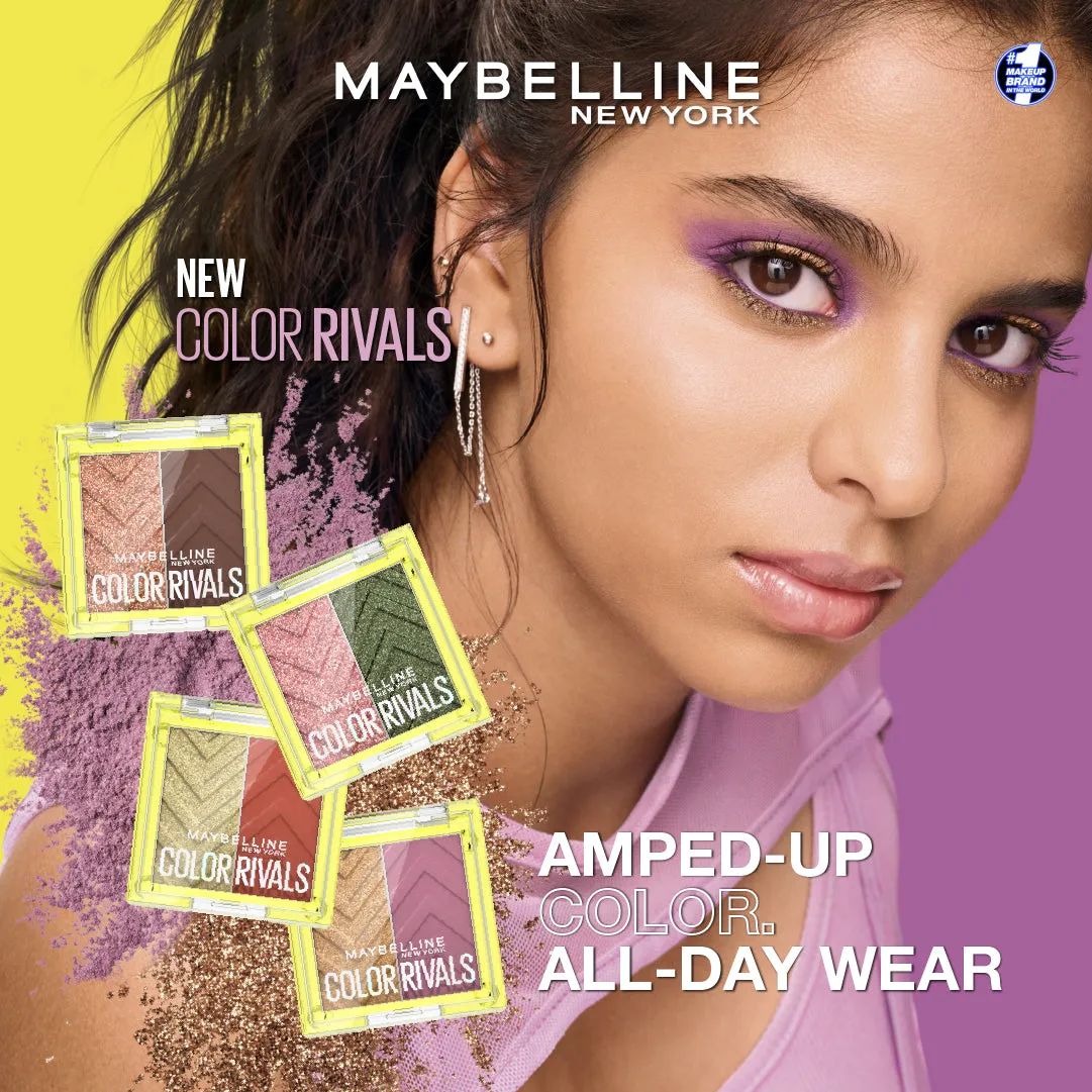 Maybelline New York Color Rivals Eyeshadows Spicy X Suave
