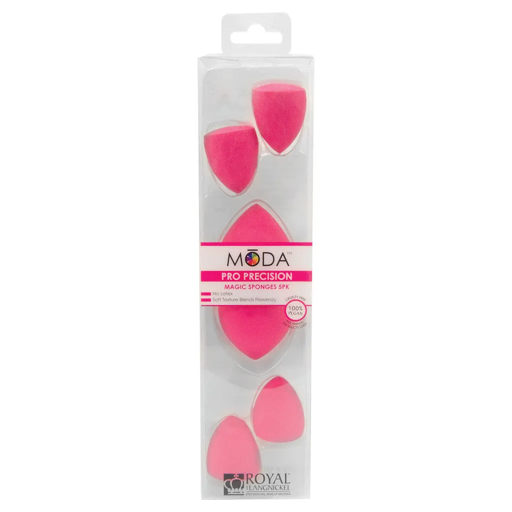 MŌDA® Pro Precision Magic Sponges 5 Pack