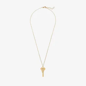 melody ehsani key necklace (gold)