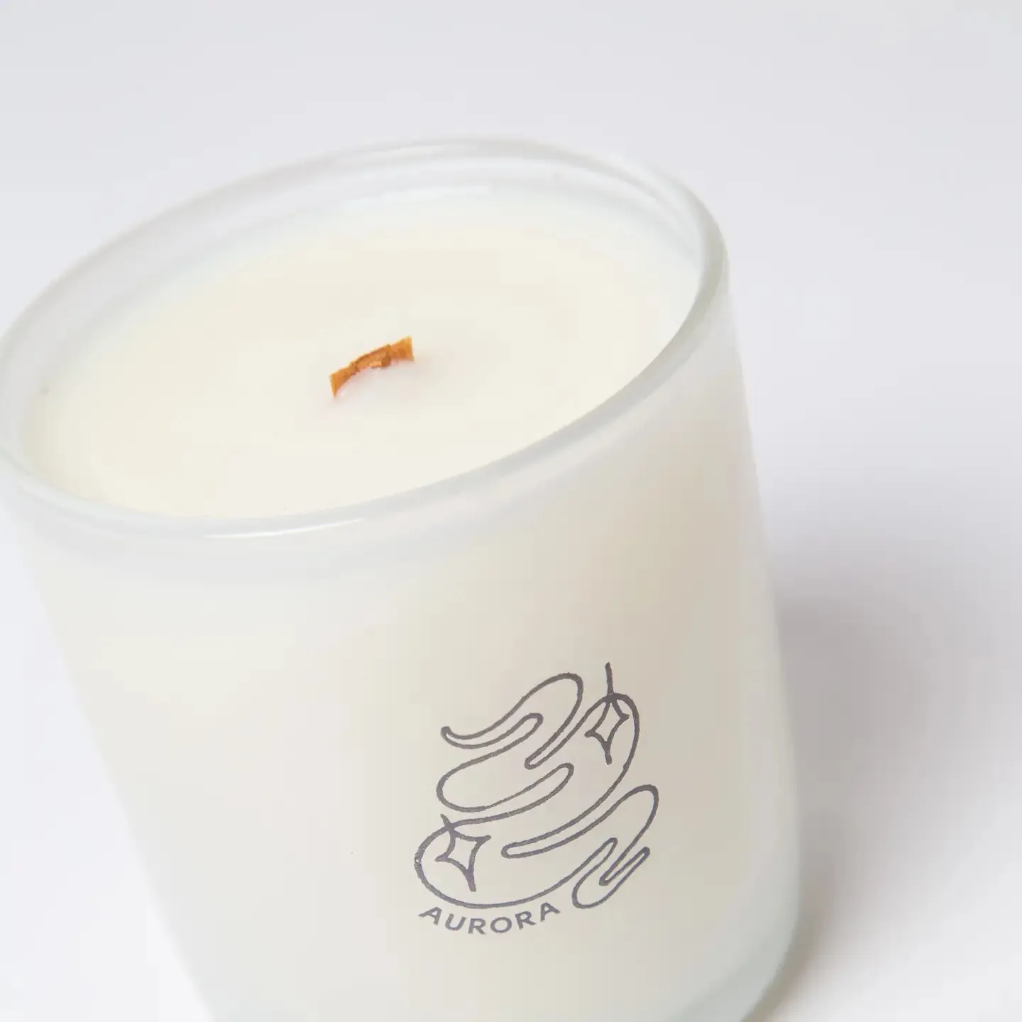 Milk Jar Candle Co Aurora - Mahogany Teakwood & Aspen Coconut Soy 8oz Candle