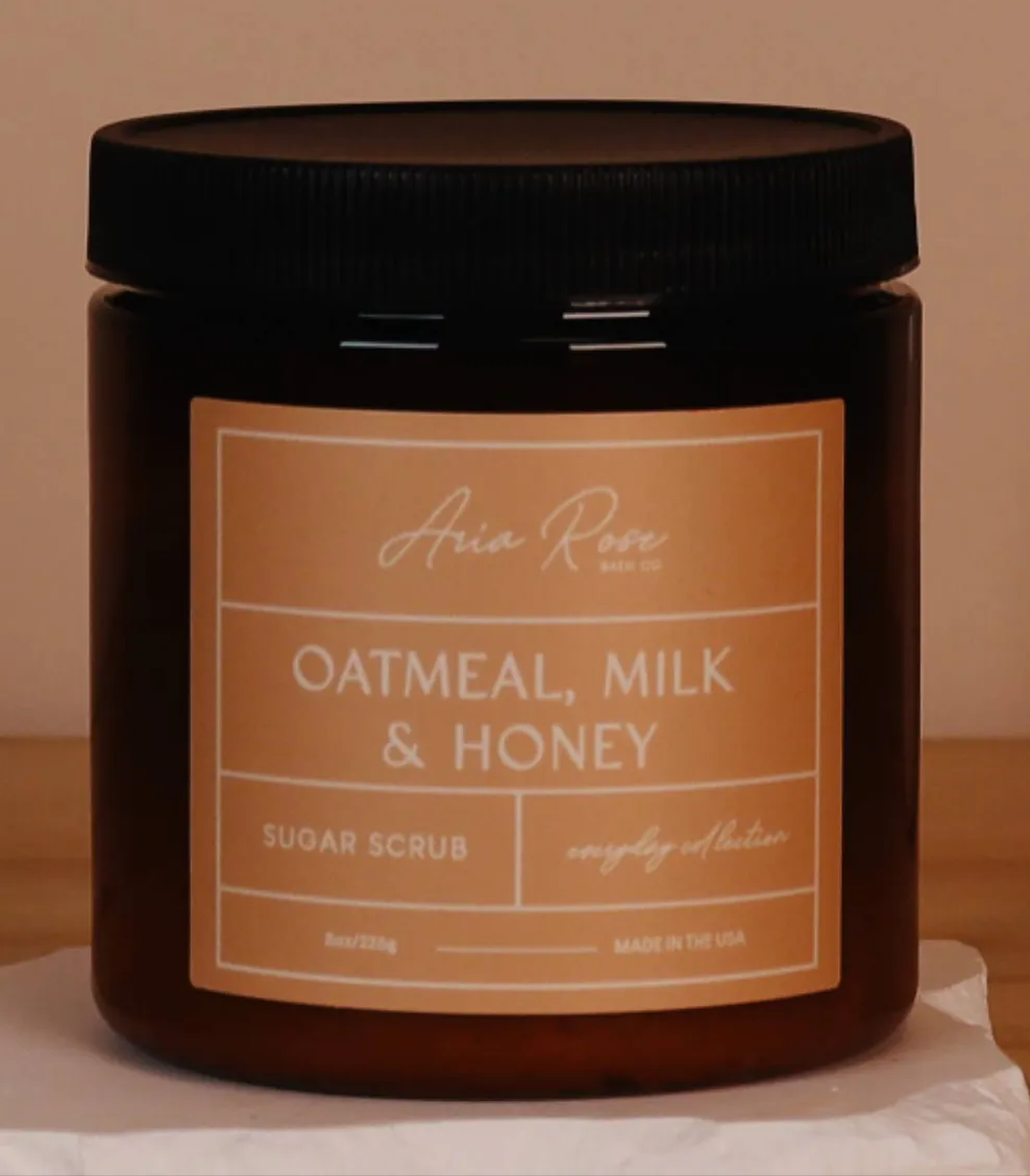 Oatmeal, Milk, & Honey Sugar Scrub