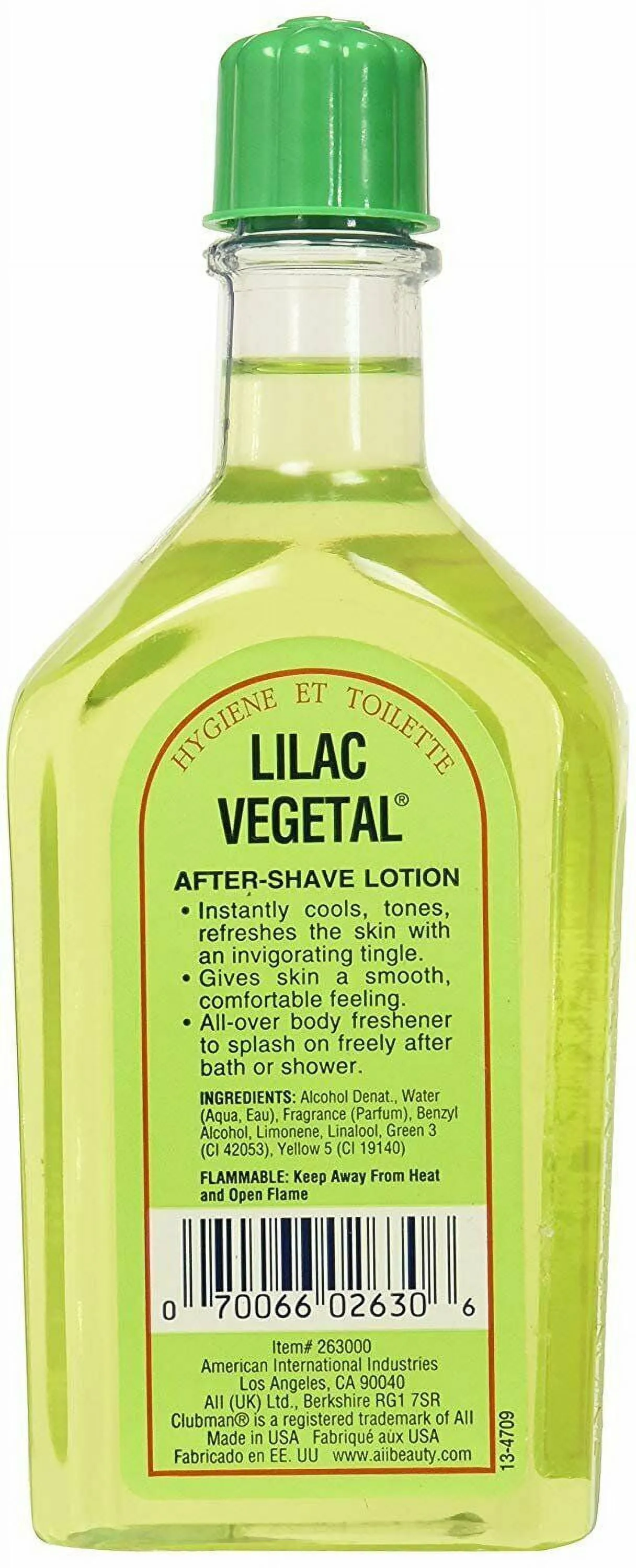 Pinaud Lilac Vegetal Aftershave Lotion, 6 Oz