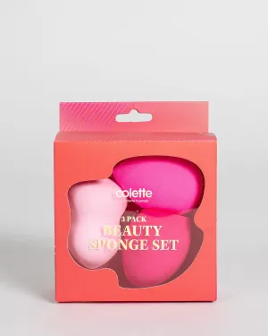 Pink Beauty Sponge Set