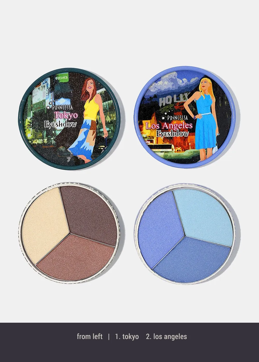 Princessa City Eyeshadow Trio