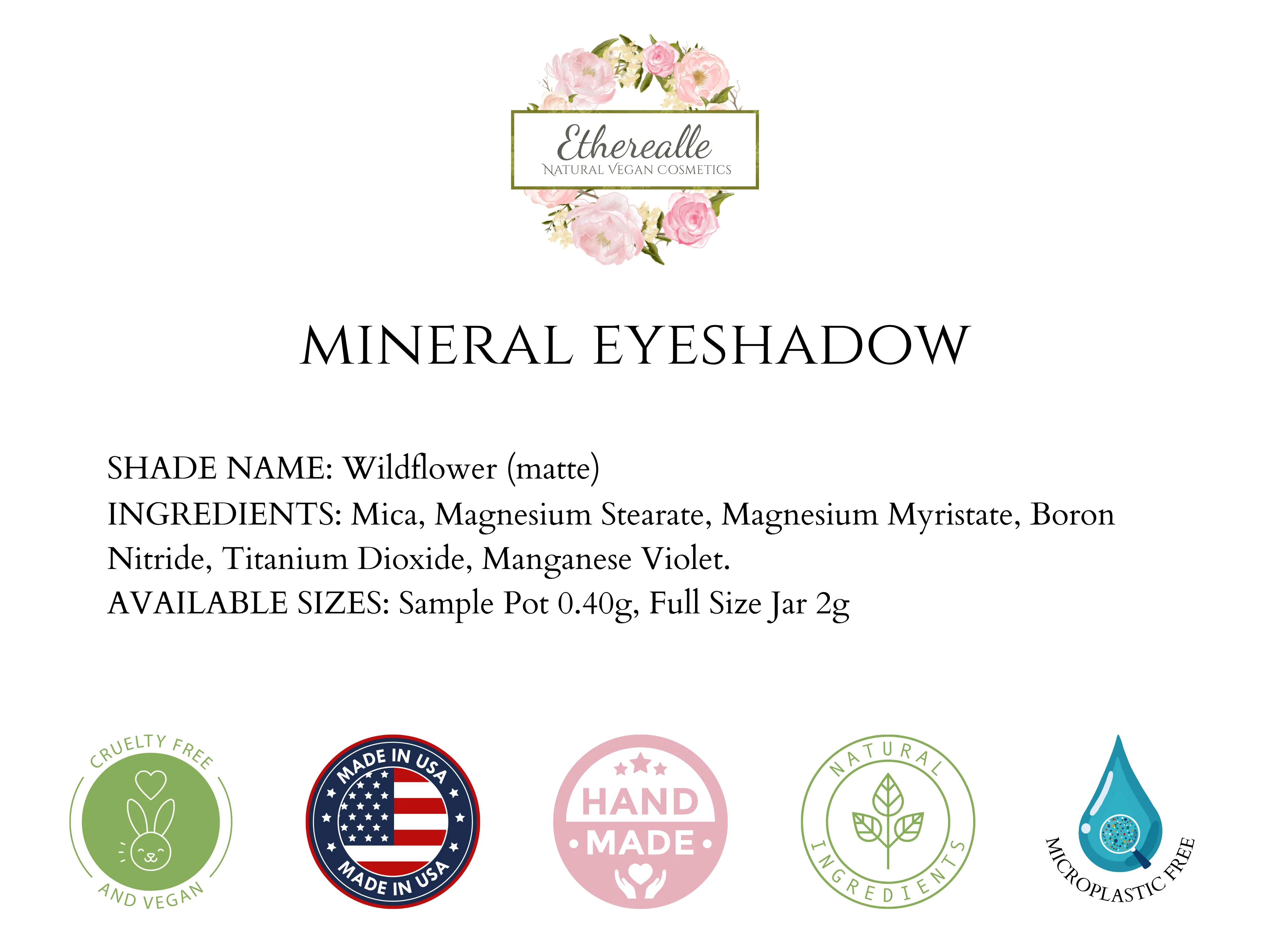 "Wildflower" - Mineral Eyeshadow
