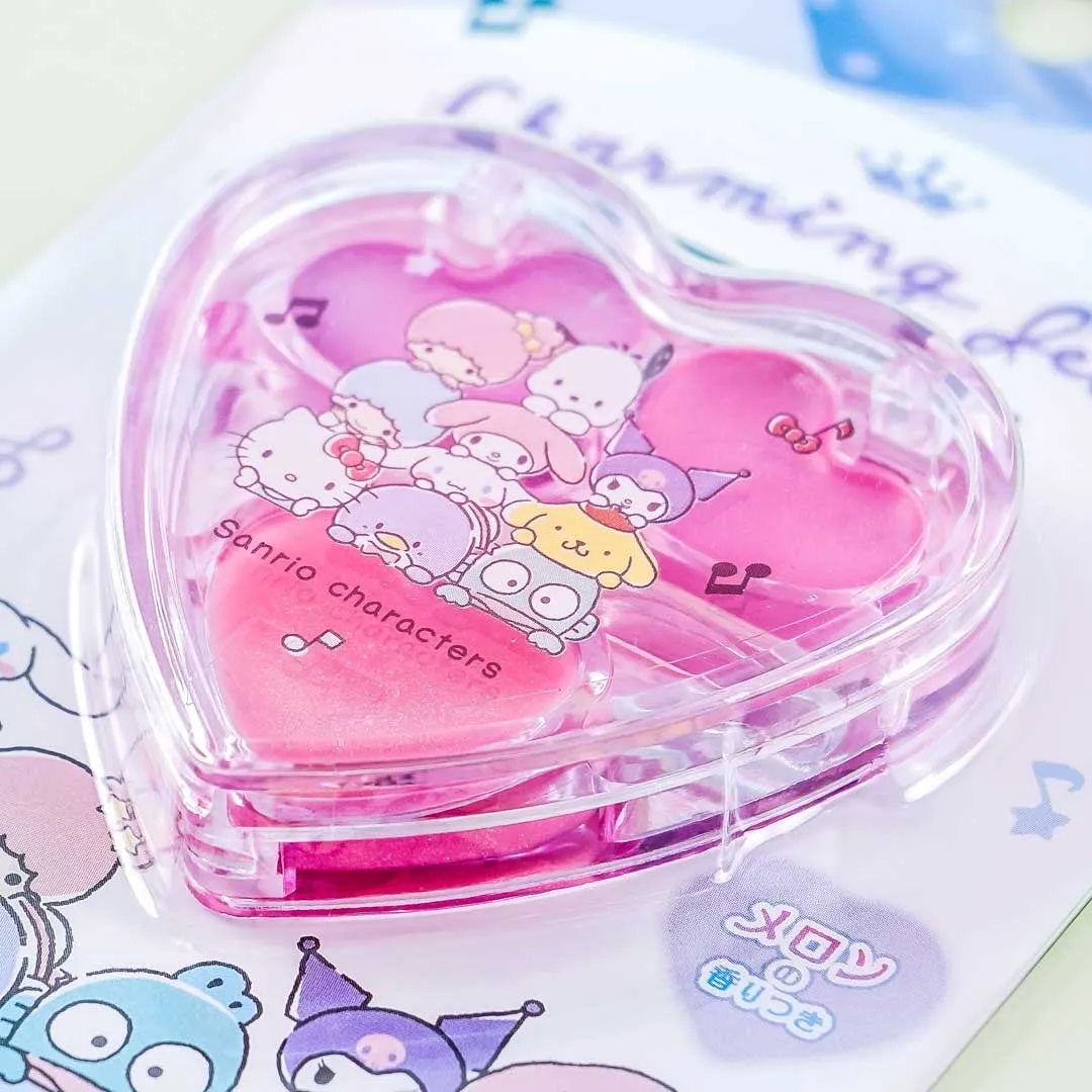Sanrio Make Heart Lip & Eyeshadow Palette - Sanrio Characters