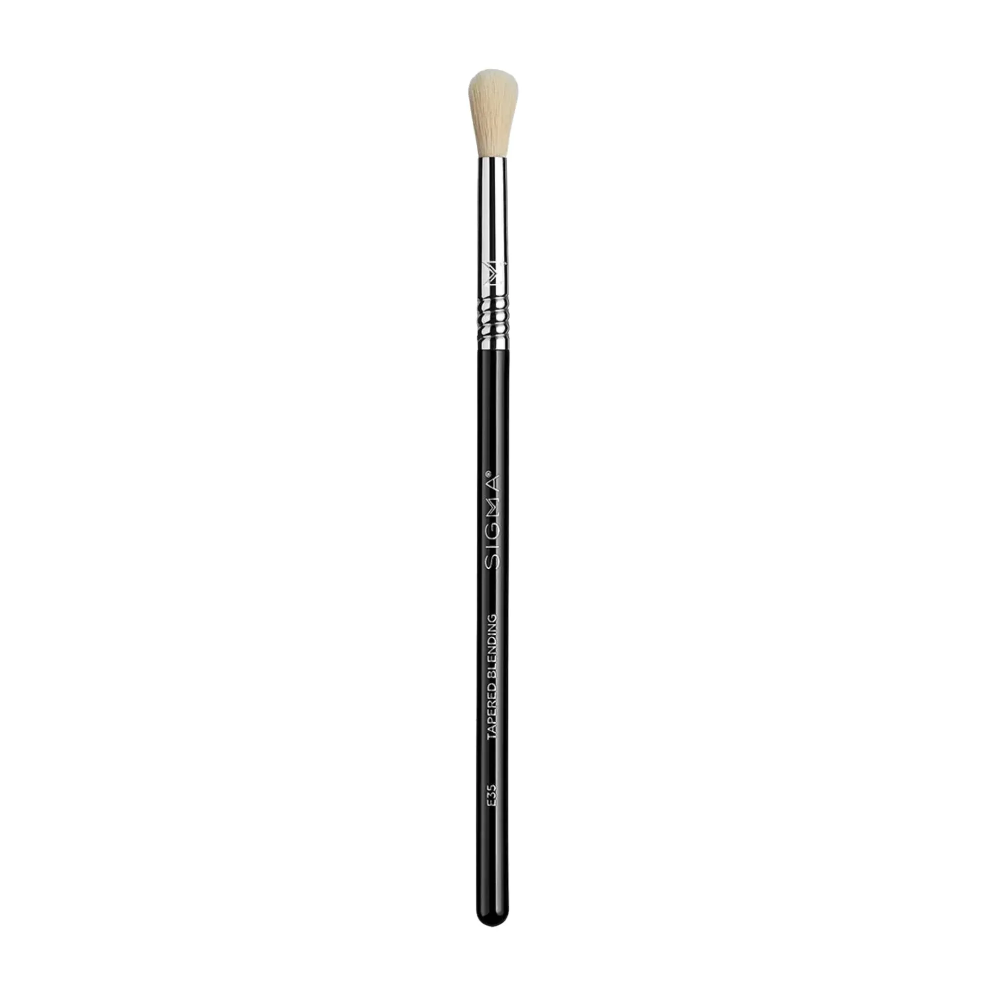 SIGMA E35 Tapered Blending Brush - Black/Chrome
