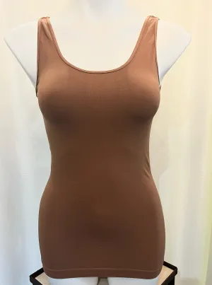 Signature Jersey Tank Top [Cognac-NS5178]