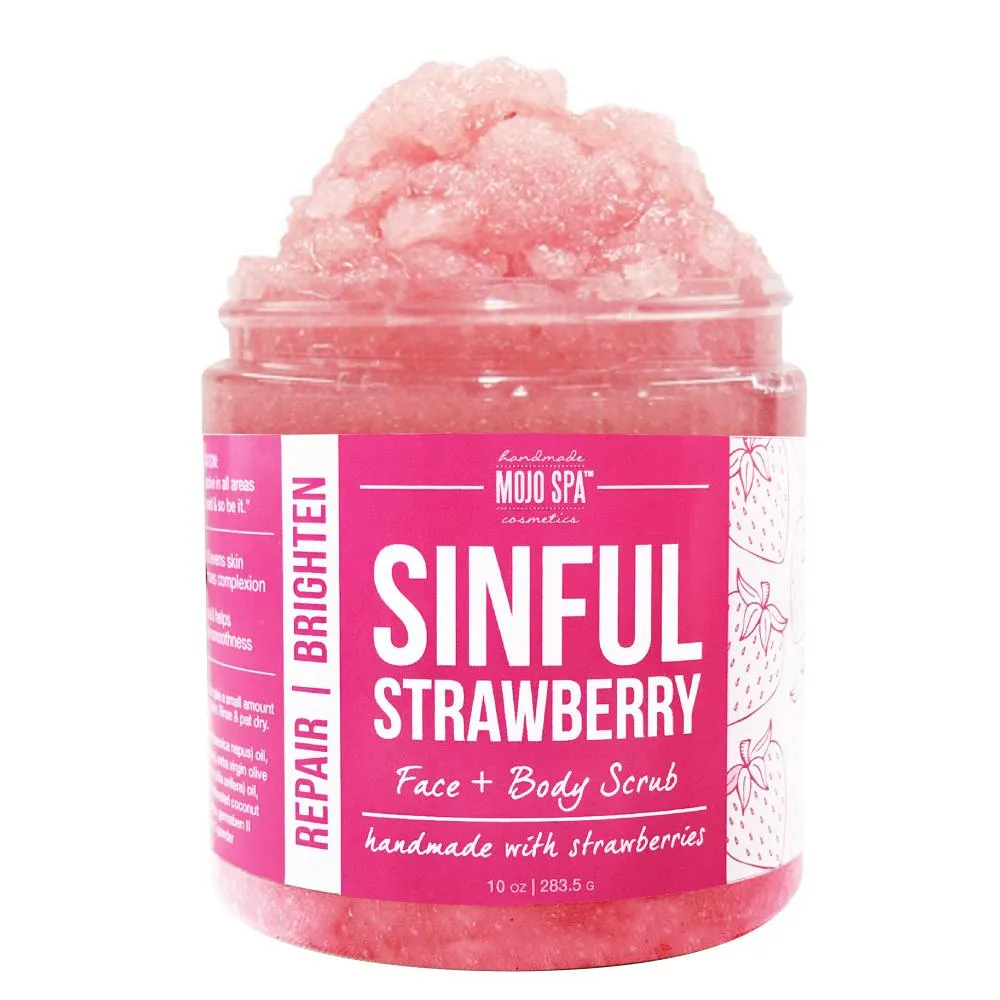 Sinful Strawberry Face & Body Scrub