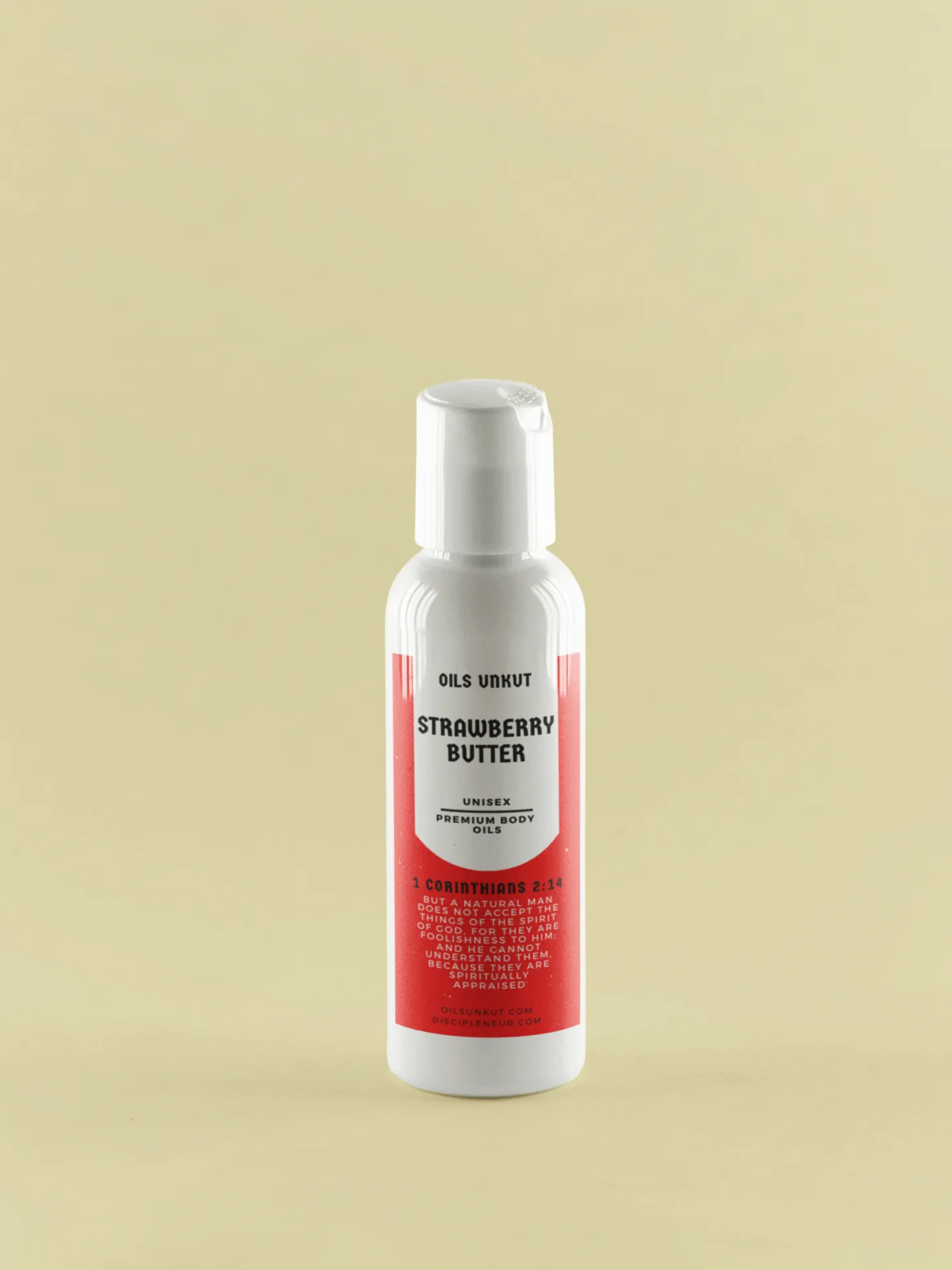 Strawberry Butter Scented Body Lotion (Unisex)