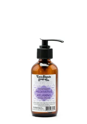 Therapeutic Body Oil Serum | Meditative Relaxing