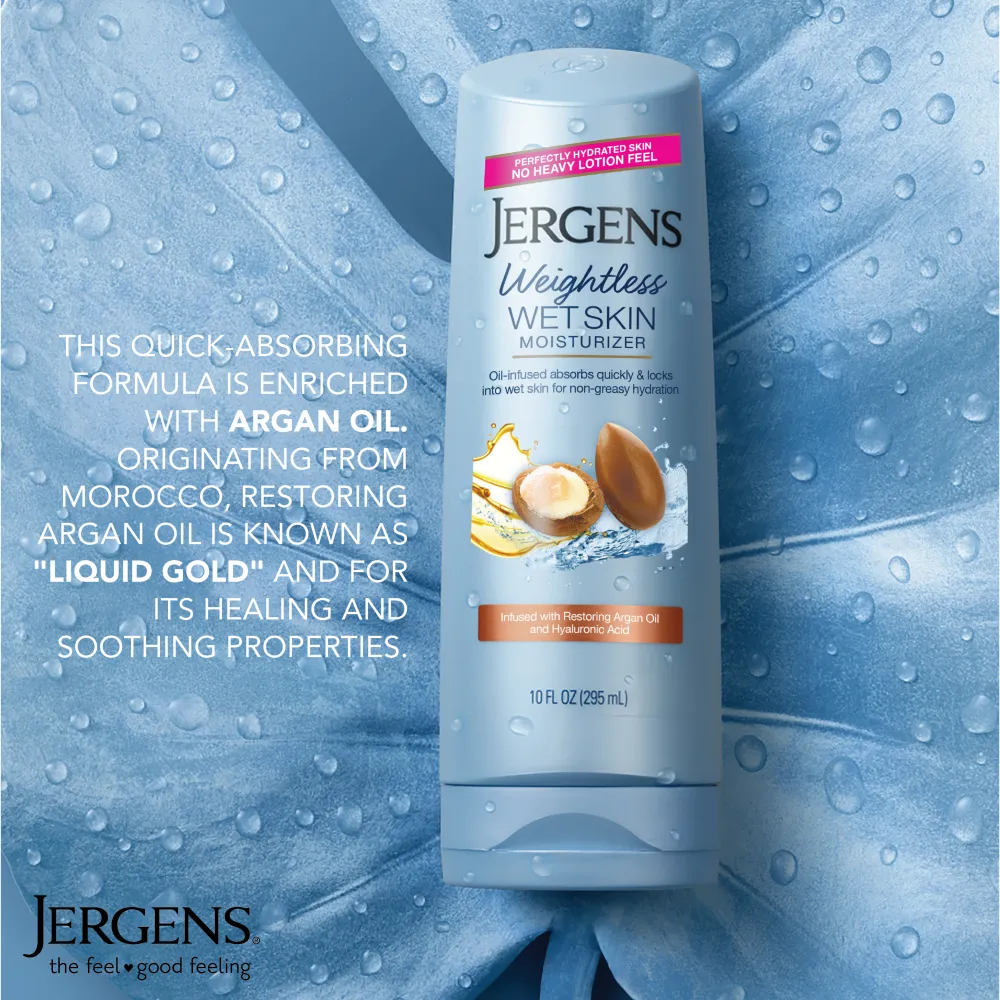 Wet Skin Moisturizer, Argan Oil